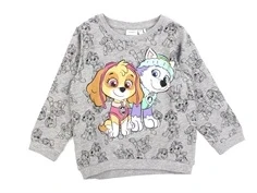 Name It grey melange sweatshirt Paw Patrol